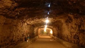 Underghround tunnels in Pula Croatia