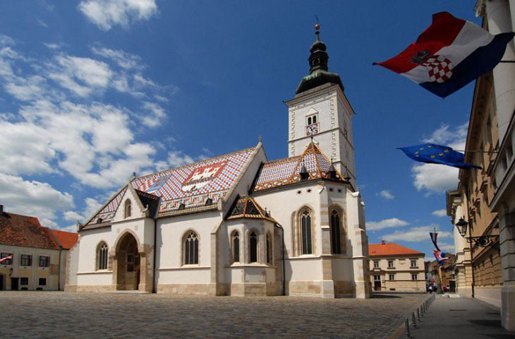 Zagreb Croatia: Best Things To Do, Attractions, Entrance Fees 13 St Mark Church - Croatia Zagreb