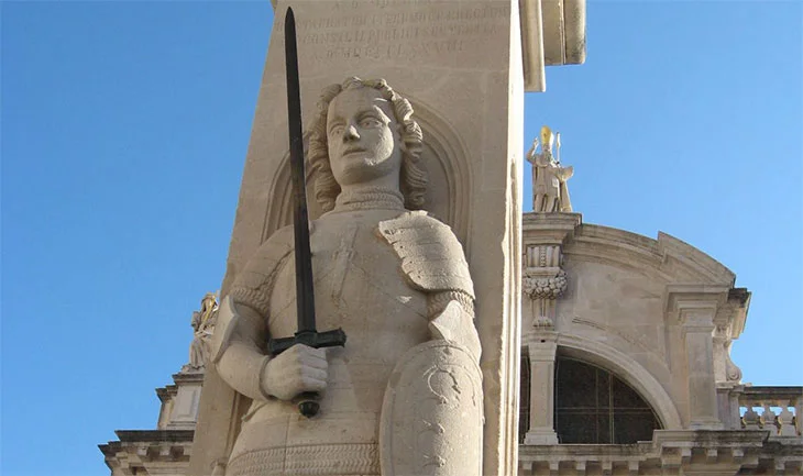 Dubrovnik Croatia: Top Things To Do, Attractions 46 Dubrovnik Orlandos column