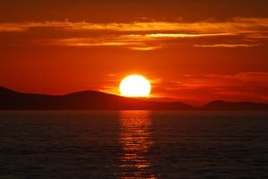Sunset In Zadar Croatia