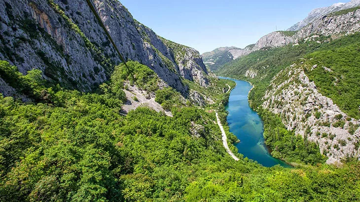 Rafting on Cetina River 5 Water of Cetina river Croatia