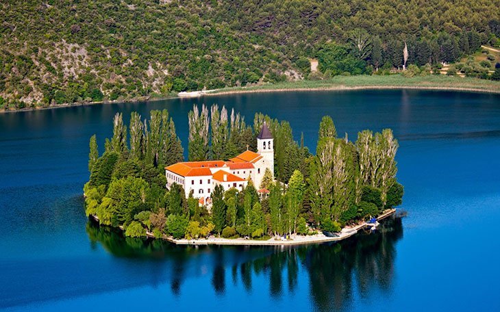 Krka National Park Croatia: Best Things To Do, Attractions & Waterfalls 4 Visovac Croatia
