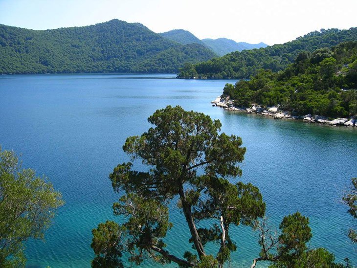 Scenic Mljet Island Croatia