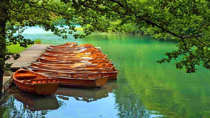 Row Boat Rent Plitvice Lakes
