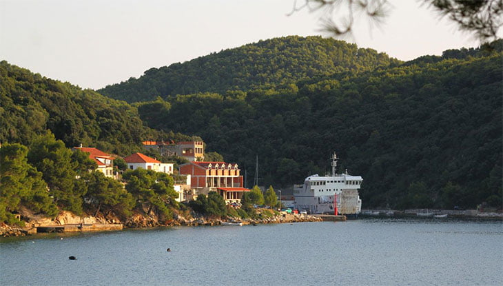 Ubli Ferry port Lastovo