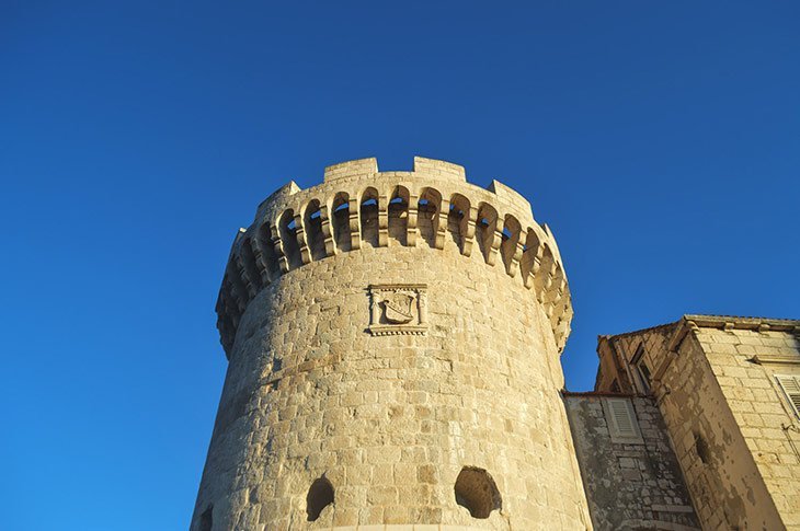Korčula town tower