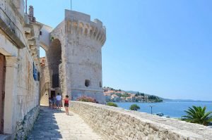 Town Walls of Korcula, Croatia