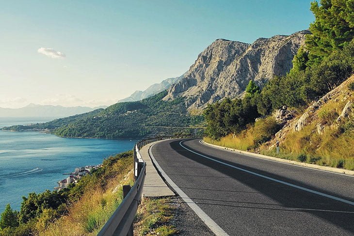 Adriatic Motorway to Rab island