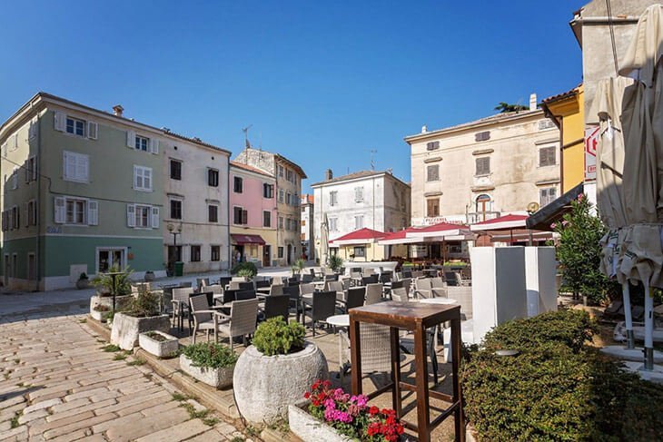 Poreč Croatia: Beaches, Attractions, Hotels & Things To Do 4 Marafor square heart and soul of Poreč