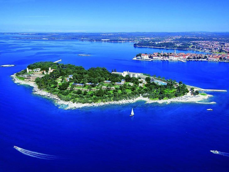 Poreč Croatia: Beaches, Attractions, Hotels & Things To Do 9 San Giorgio island & holiday resort in Poreč