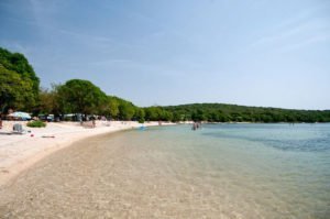 Veštar beach in Rovinj