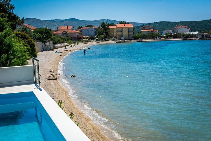 Šibenik Croatia: Top Things To Do, Attractions, Beaches, Restaurants 12 Beach in Žaborić near Šibenik