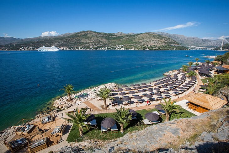 11 Most Beautiful Dubrovnik Beaches & Getting There 8 Cava beach in Babin kuk Dubrovnik