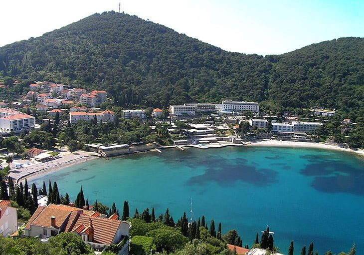 11 Most Beautiful Dubrovnik Beaches & Getting There 3 Lapad beach in Dubrovnik
