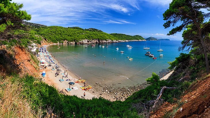 11 Most Beautiful Dubrovnik Beaches & Getting There 13 Šunj beach Dubrovnik